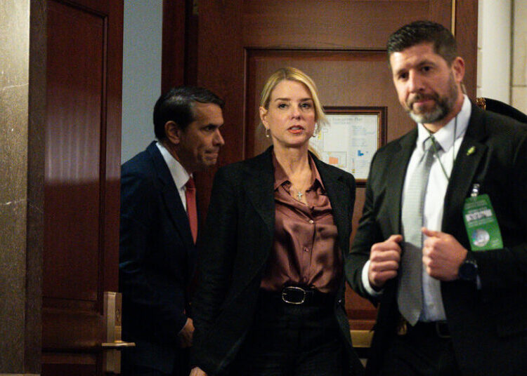 Bondi Doesn’t Commit to Deposition With House Panel Over Epstein Files