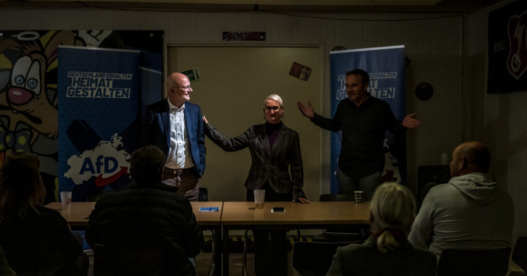 In Some Areas of Germany, the Far Right Is Part of the Fabric