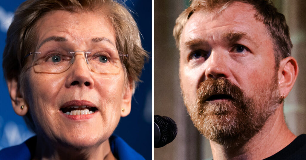 Elizabeth Warren Backs Graham Platner in Maine, Splitting With Chuck Schumer