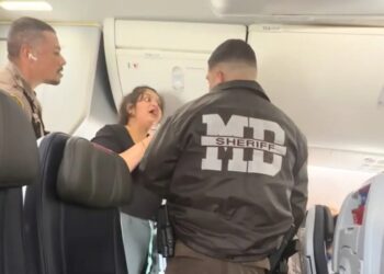 American Airlines traveler freaks out as she’s allegedly kicked off plane for playing videos on loudspeaker