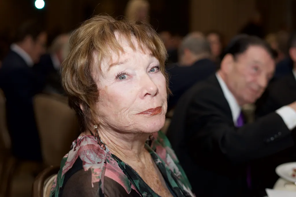 Actress Shirley MacLaine attending the 2016 TMA Heller Awards Ceremony.