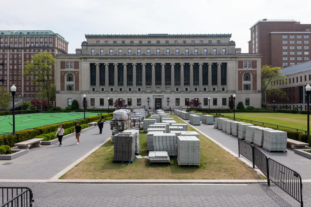 Columbia University on May 6, 2024.