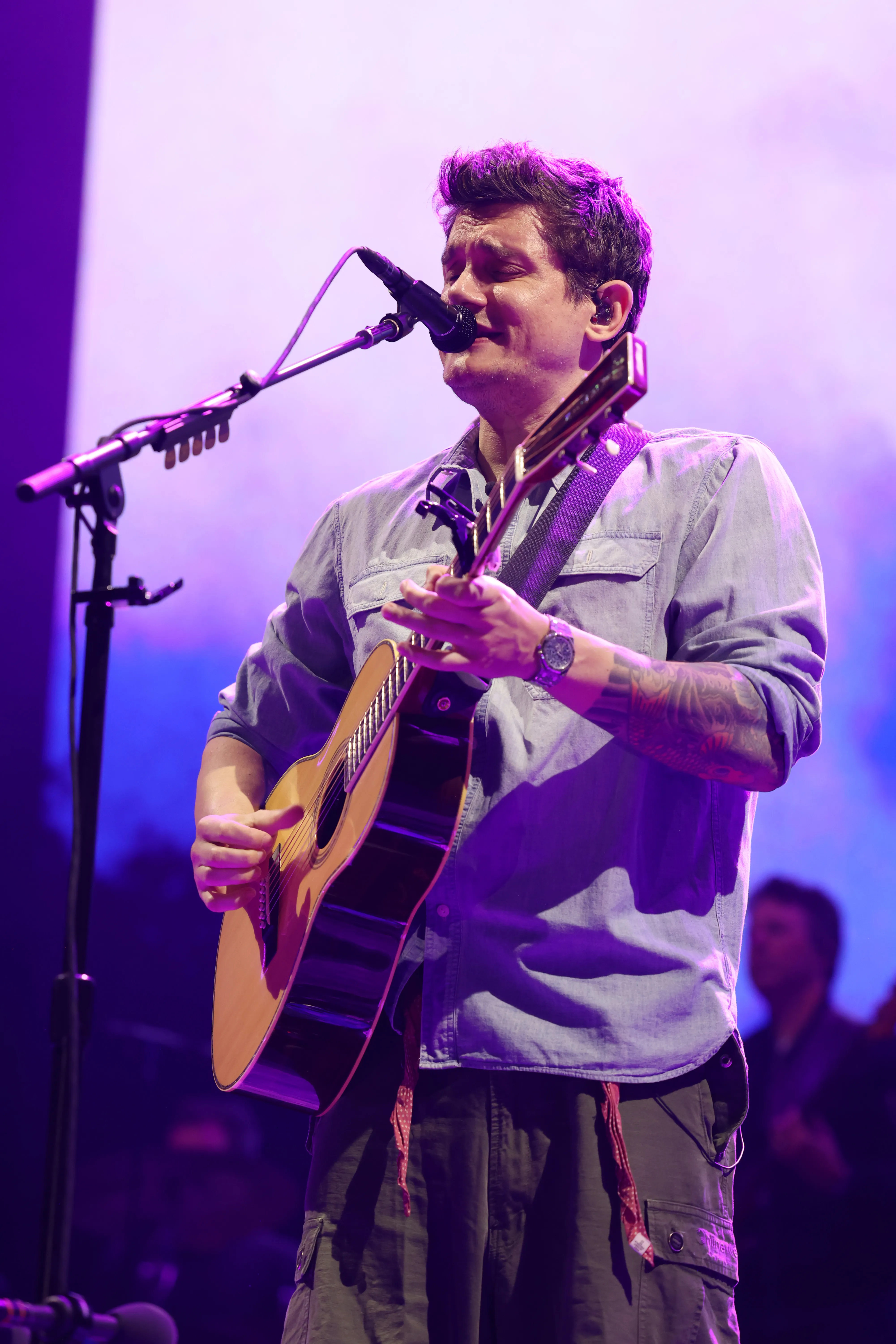 John Mayer performs onstage for day two of the 2025 Pilgrimage Music & Cultural Festival at The Park at Harlinsdale Farm on September 28, 2025 in Franklin, Tennessee.