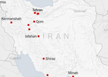 Air Defenses, Leadership: Maps Show What U.S. and Israel Hit in Iran Strikes