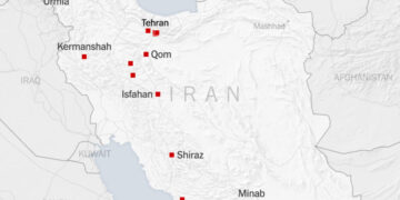 Air Defenses, Leadership: Maps Show What U.S. and Israel Hit in Iran Strikes