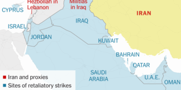 Maps Show Broader Mideast Fighting on 3rd Day of Iran Attacks