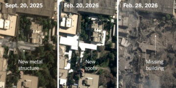 Strikes Destroyed Newly Built Structures at Khamenei’s Compound