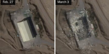 What Satellite Images Show on Efforts to Destroy Iran’s Ballistic Missiles