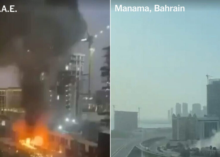 Videos Show Homes and Businesses Across Mideast Caught Up by War