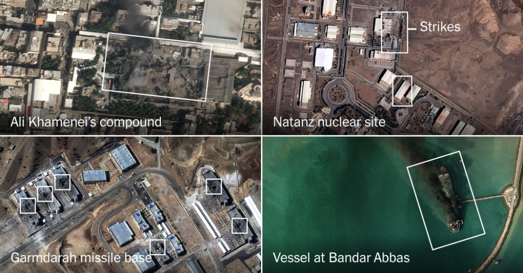 What the U.S. and Israel Have Targeted in Their Iran Blitz