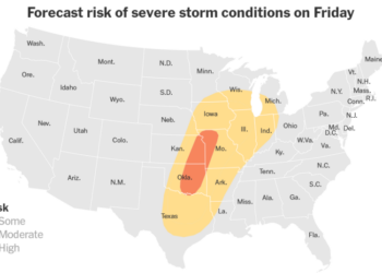Spring Systems Threaten Days of Storms Across Much of the U.S.