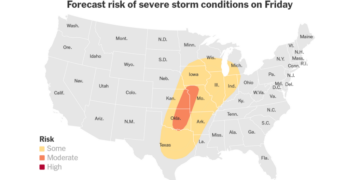 Spring Systems Threaten Days of Storms Across Much of the U.S.