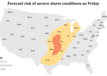 What to Expect From Severe Storms Rumbling Through the Central U.S. on Friday