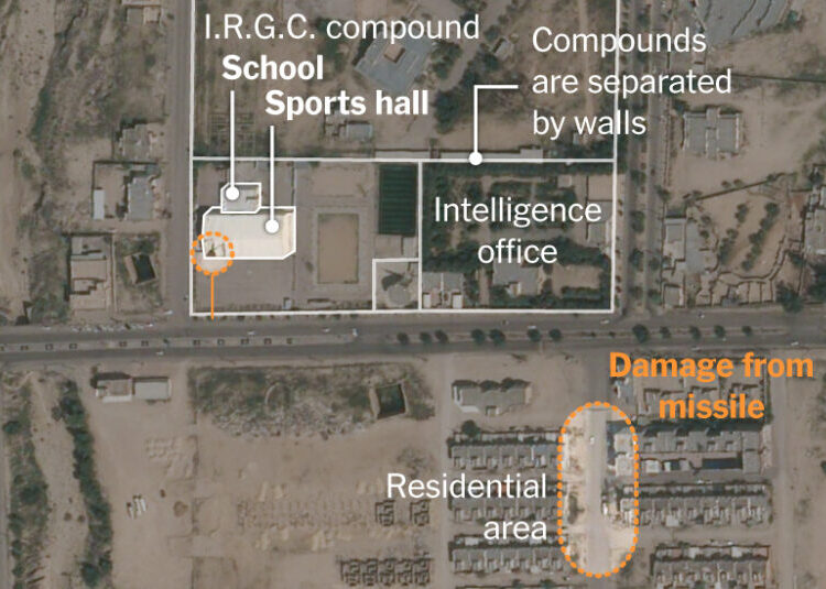 New U.S. Missile Hit Iranian Sports Hall and School, Analysis Shows
