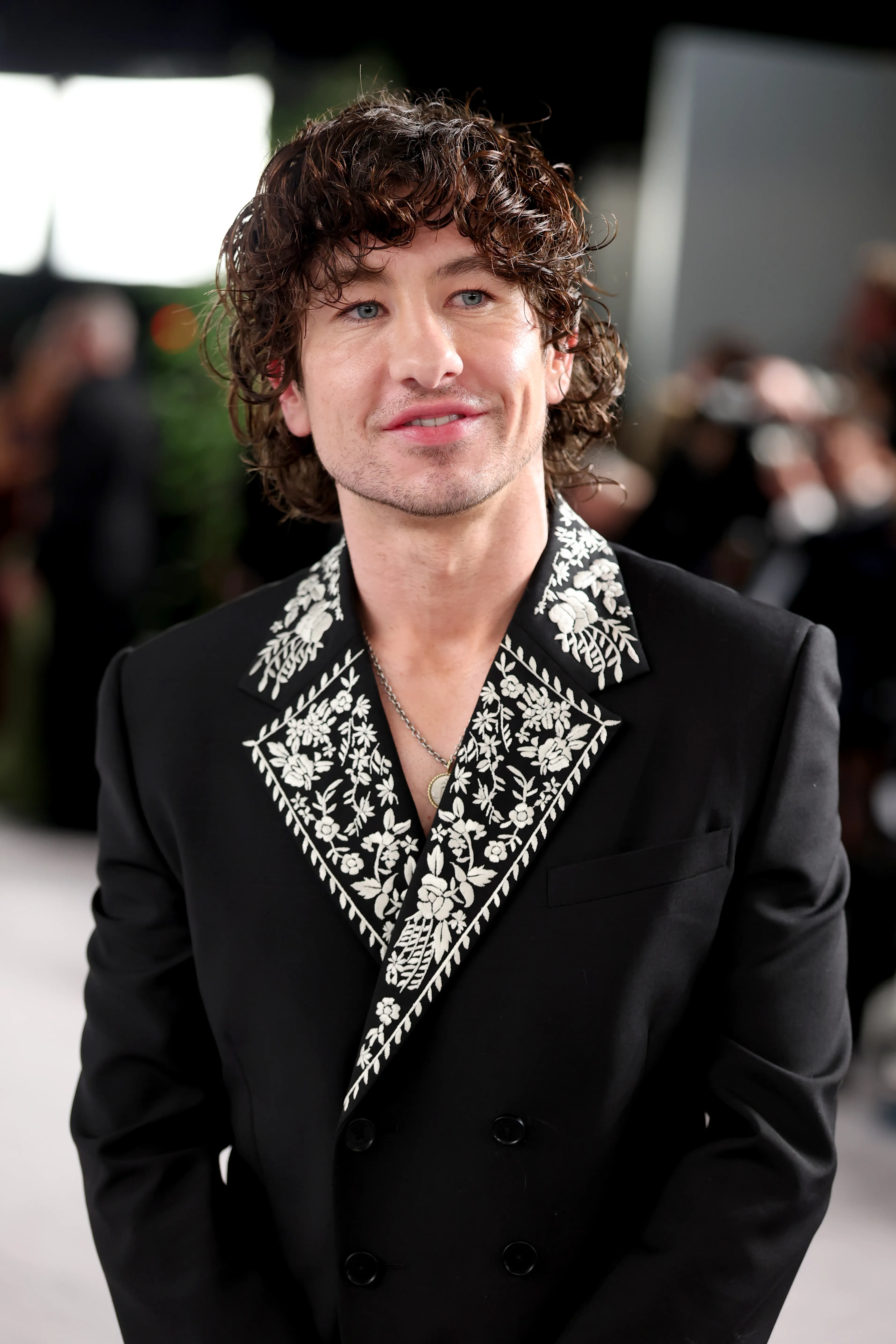 Barry Keoghan (pictured here at the 2026 Vanity Fair Oscar Party) said the online hate has become excruciating. 