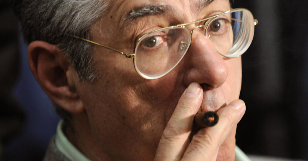 Umberto Bossi, Fiery Founder of Italian Separatist Party, Dies at 84