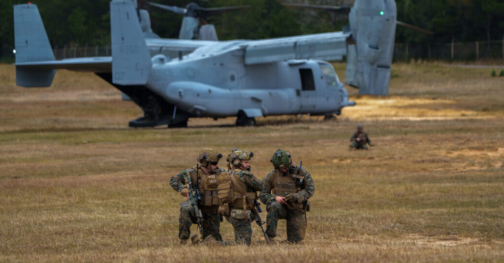 U.S. Dispatches Marines and Warships to Middle East