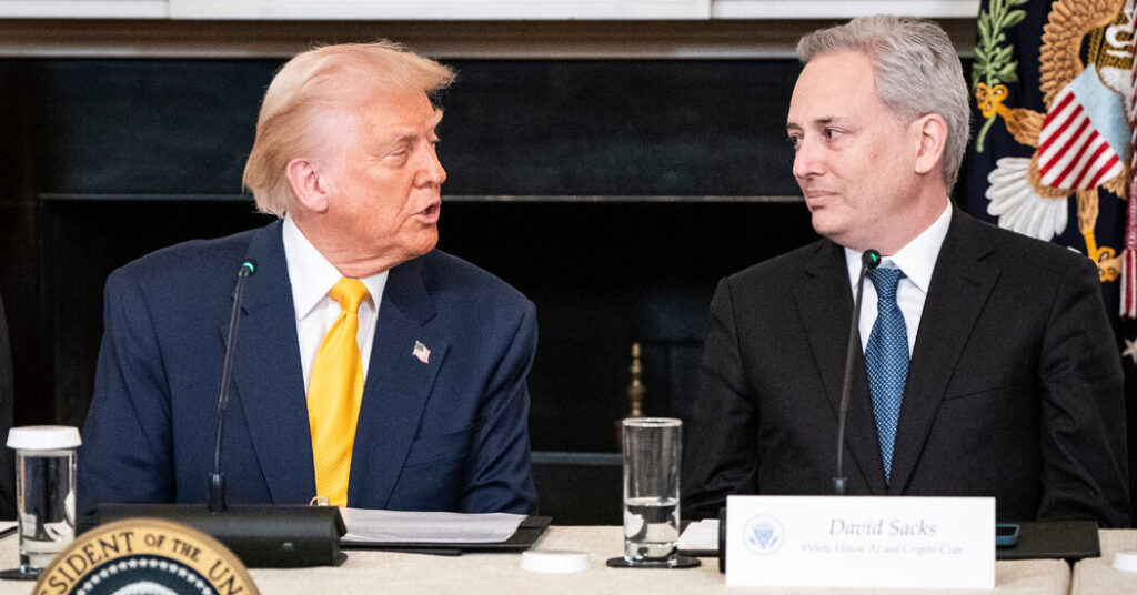 White House Unveils A.I. Policy Aimed at Blocking State Laws