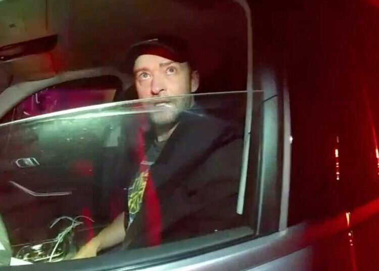 Footage of Justin Timberlake’s Drunk-Driving Arrest Is Released