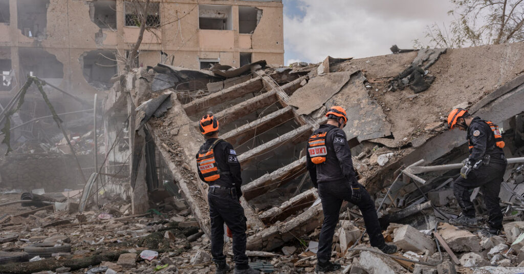 Residents in Southern Israel Are Shaken After Direct Strikes by Iranian Missiles