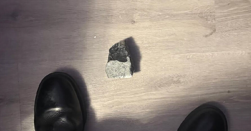 Meteorite Crashes Through Roof of House Near Houston