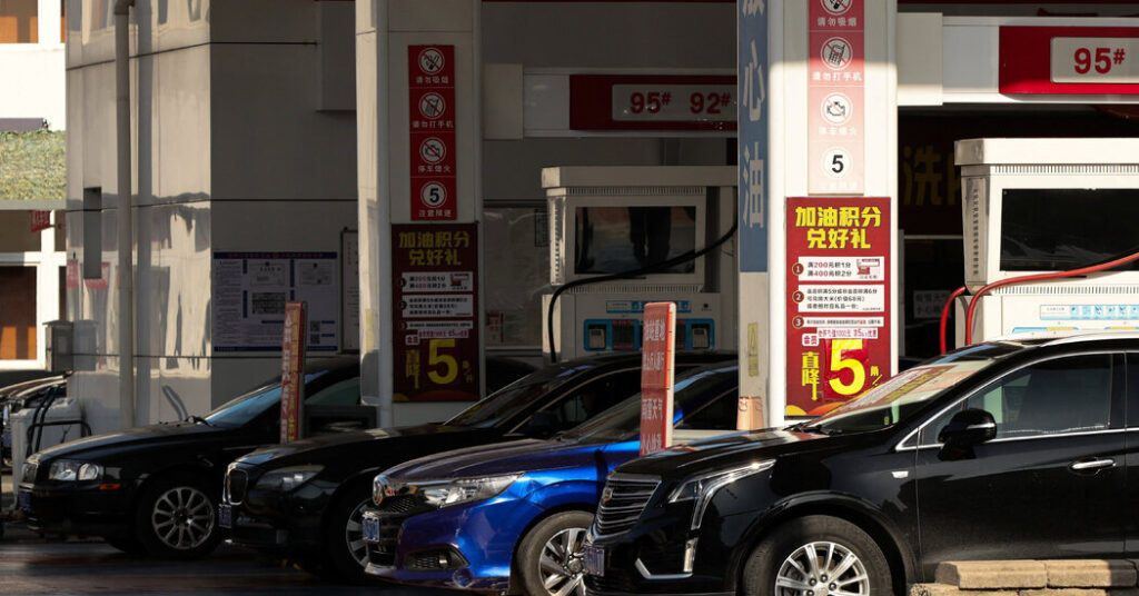 China Eases Planned Increase to Gas Prices for 300 Million Drivers
