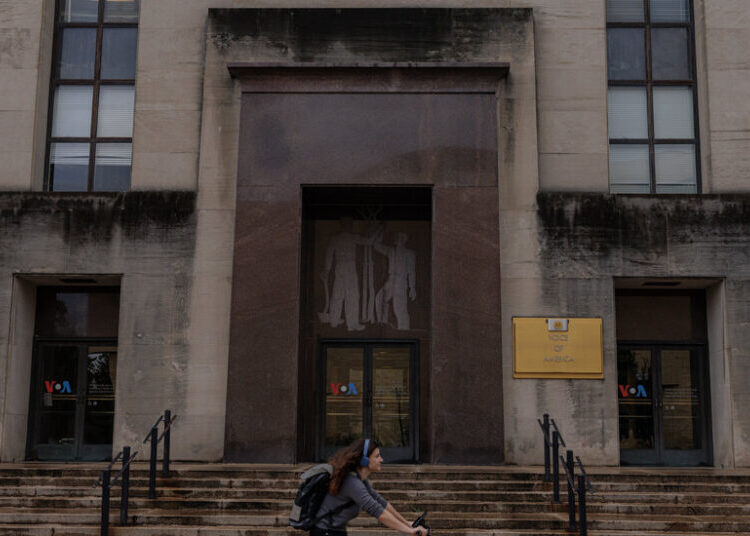 Voice of America Journalists Sue, Saying Trump Officials Interfered in Coverage