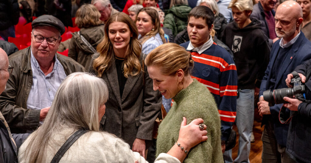 In Denmark’s Election, How Will the Woman Who Took On
  
Trump Fare?