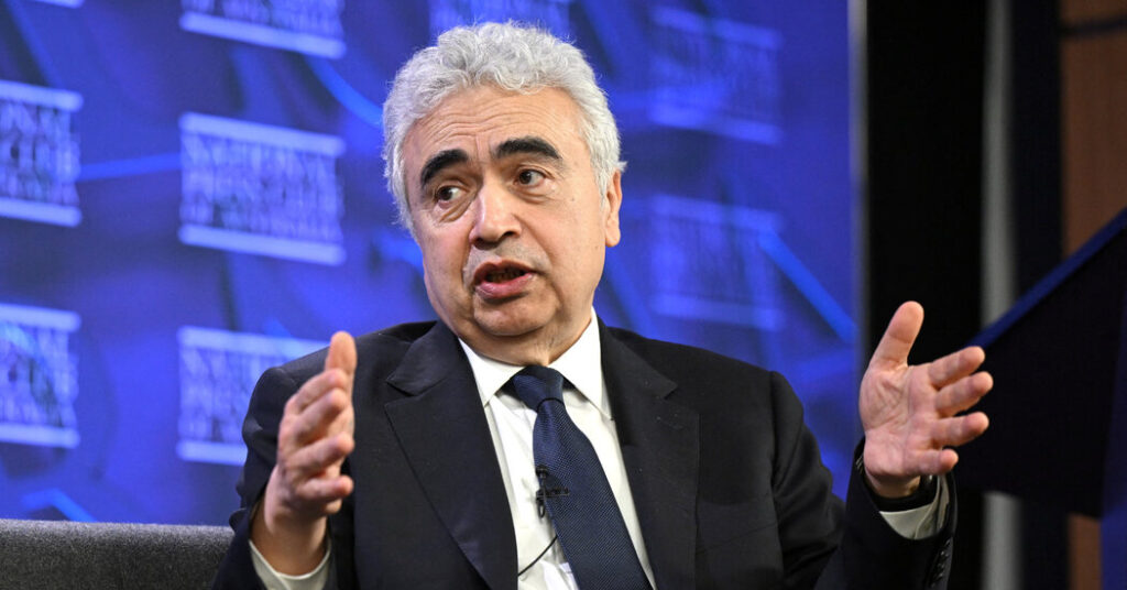 Energy Crisis Will Not Be Resolved Quickly if War Ends, I.E.A. Chief Warns