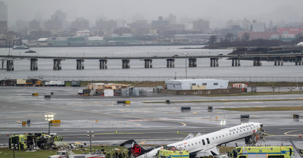 Passengers Braced for a Rough Landing Before Crash at LaGuardia