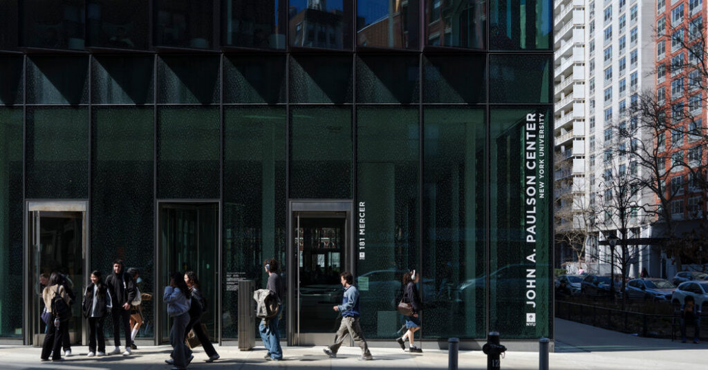 N.Y.U. Professors Go on Strike, Seeking Better Pay and Job Protections