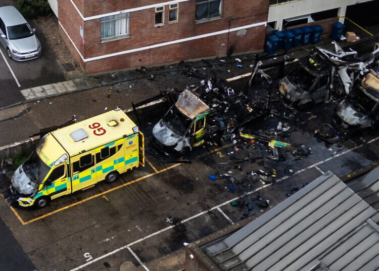 Arson Hits Ambulances of Jewish Volunteer Service in London, Police Say