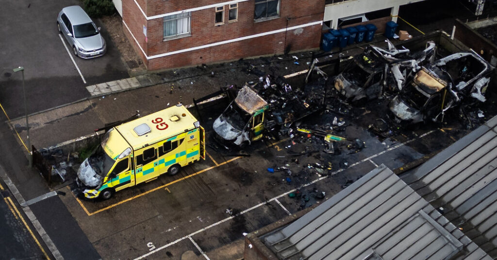 Arson Hits Ambulances of Jewish Volunteer Service in London, Police Say