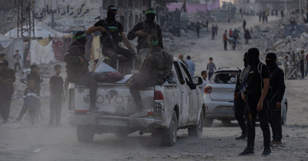 Plan to Disarm Hamas in Gaza Is Detailed at U.N.