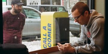 A ‘Zoomer-to-Boomer’ Pay Phone Hotline Gets Two Generations Chatting