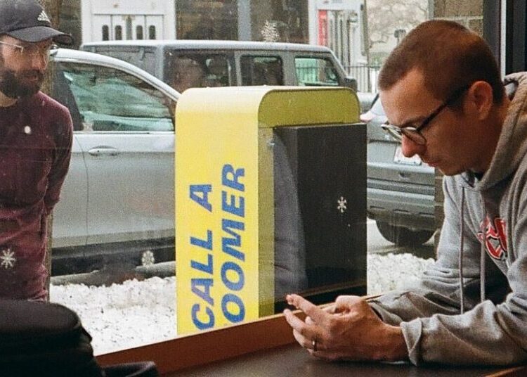 A ‘Zoomer-to-Boomer’ Pay Phone Hotline Gets Two Generations Chatting