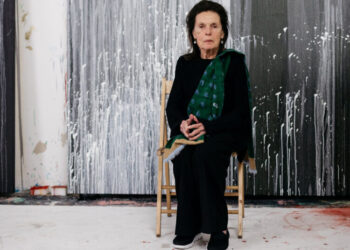 Pat Steir, Painter of Luminous ‘Waterfalls,’ Dies at 87