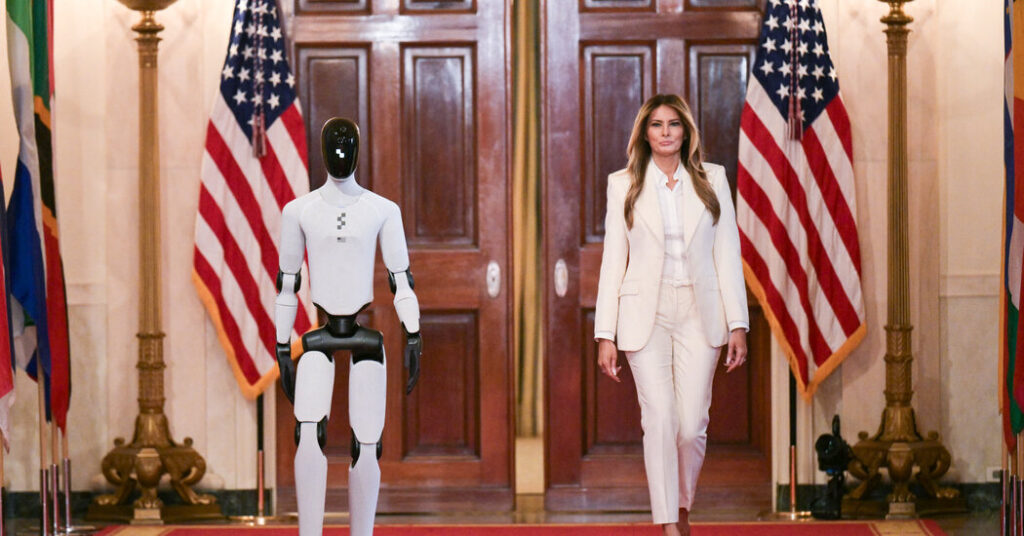 Melania and the Robot