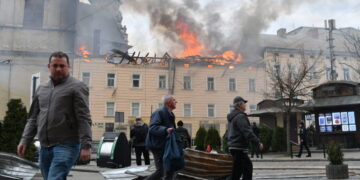 With Over 550 Drones, Russia Unleashes Daytime Attack on Ukraine