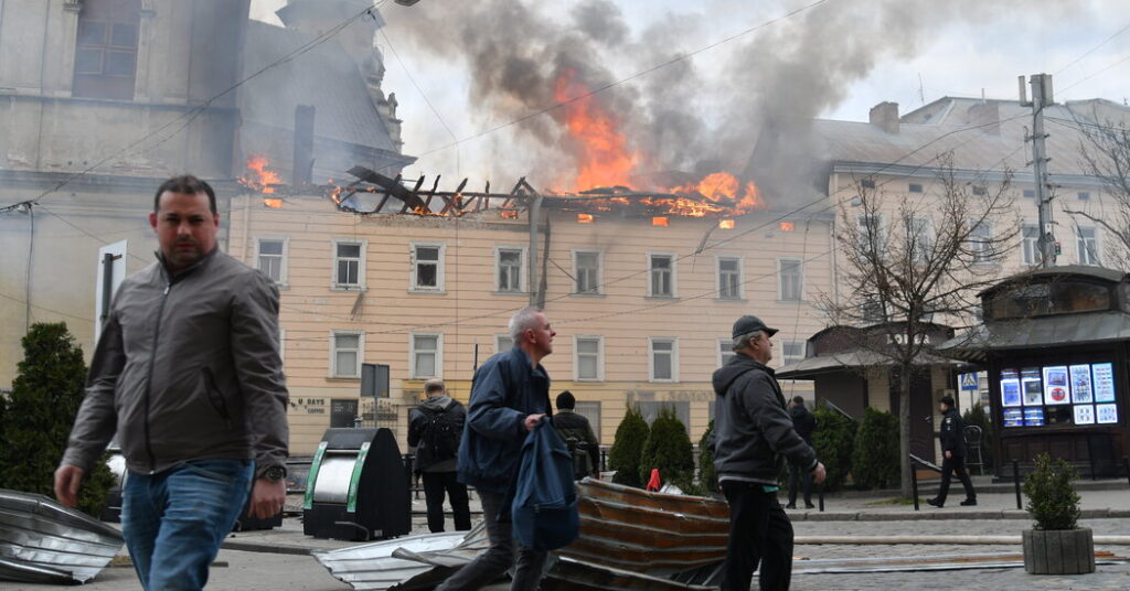 With Over 550 Drones, Russia Unleashes Daytime Attack on Ukraine
