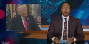 Late Night Questions the ‘Very Big Present’ Trump Got From Iran