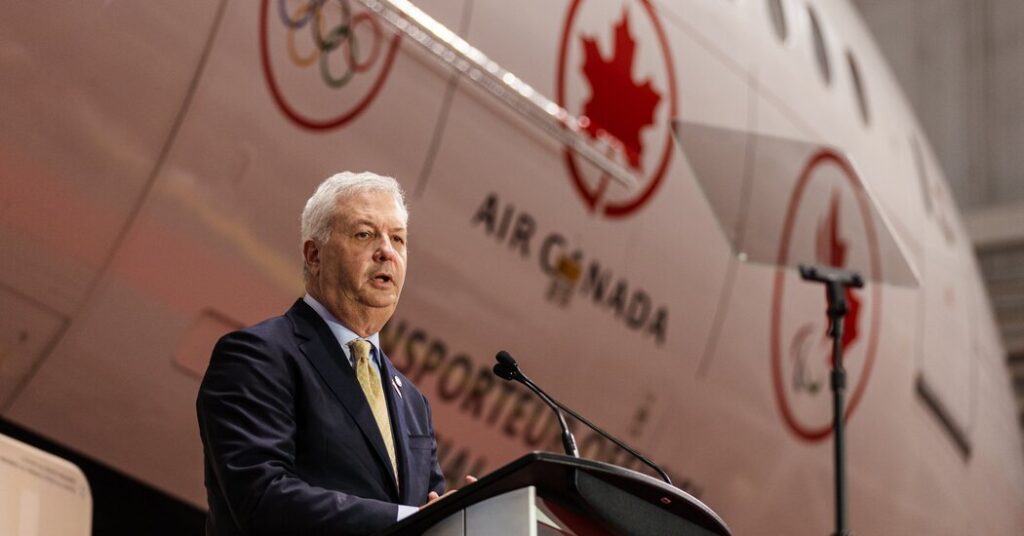 Air Canada C.E.O. Draws Scorn for Delivering Condolences in English
