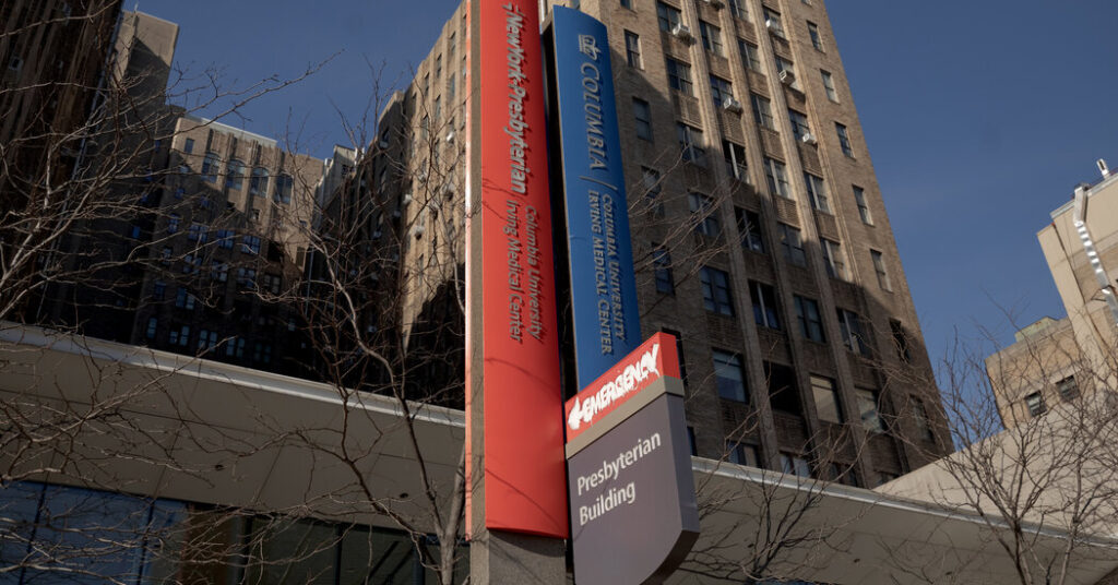 U.S. Accuses NewYork-Presbyterian of Reaching Deals That Kept Costs High