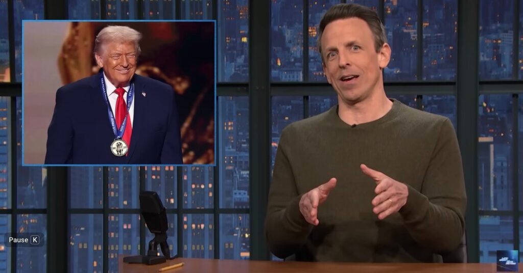 Late Night Disses Trump’s New ‘America First’ Award