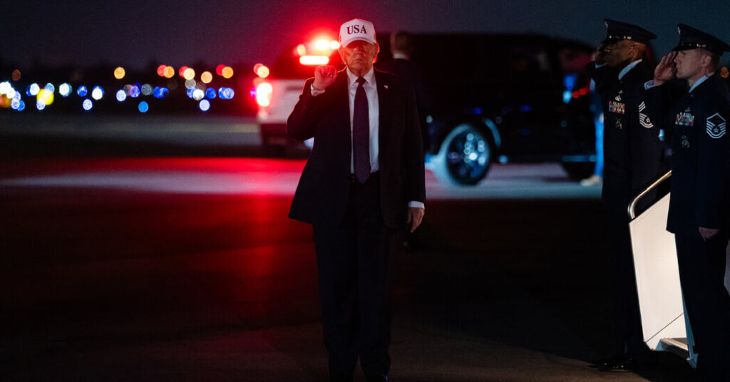 Trump Stays Out of Public View After U.S. Launches Military Assault on Iran