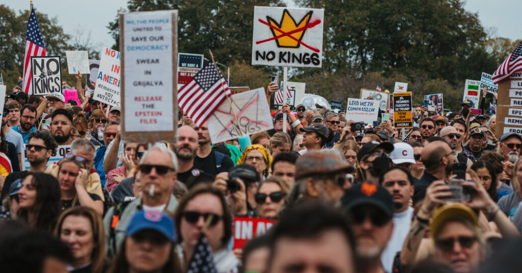 A Challenge for ‘No Kings’ Protests, the Third Time Around