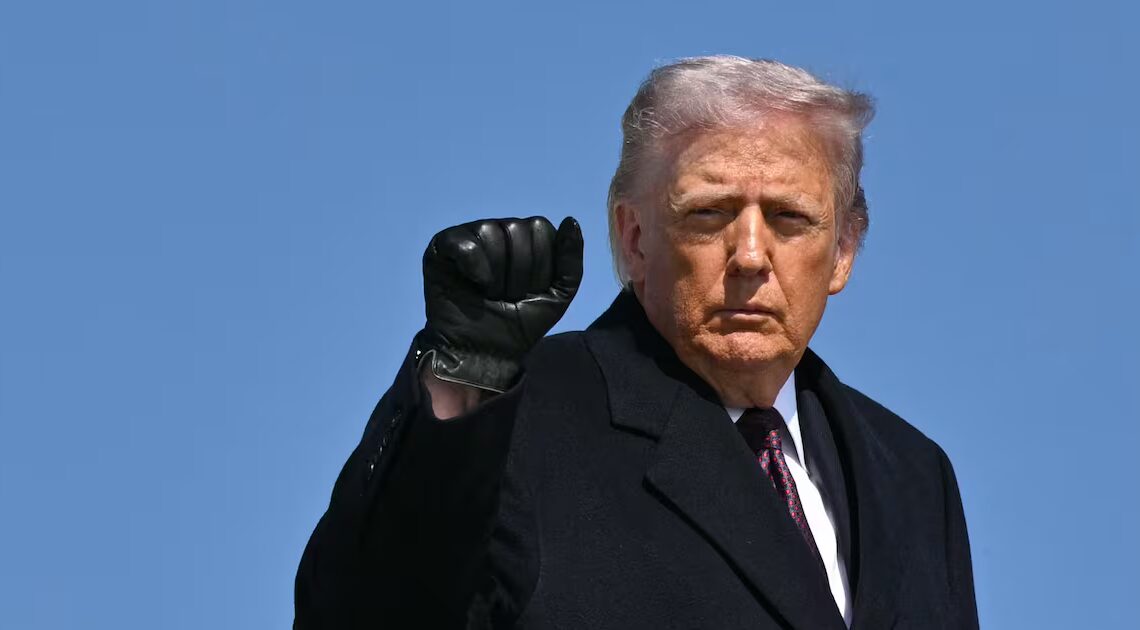 Trump Self-Soothes With Wild Posting Spree After Brutal Poll