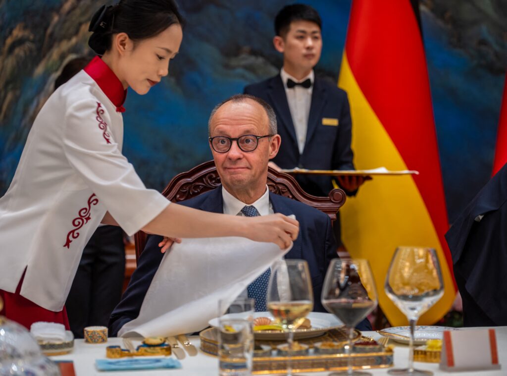 Germany’s chancellor sets the standard for negotiating with China