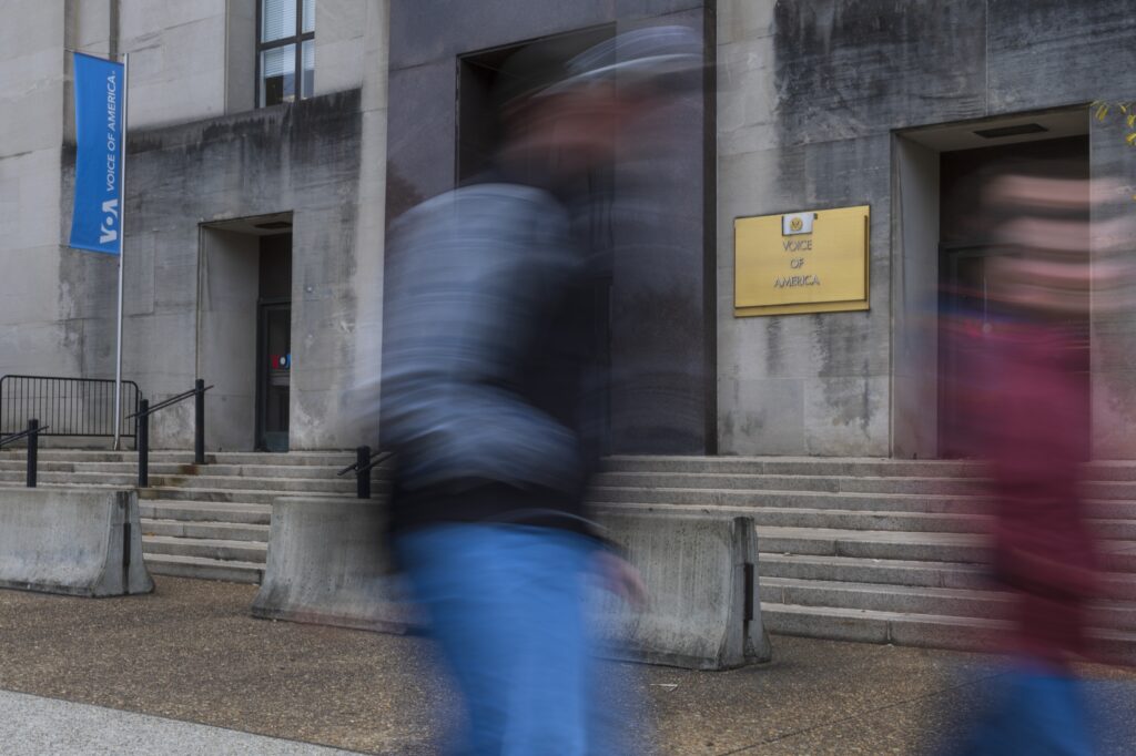 Voice of America staff allege Kari Lake violated its independence in lawsuit