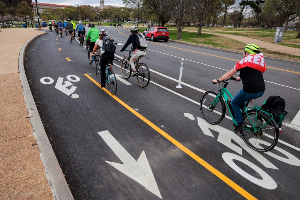 Trump administration pauses removal of D.C. bike lanes after cyclists sue